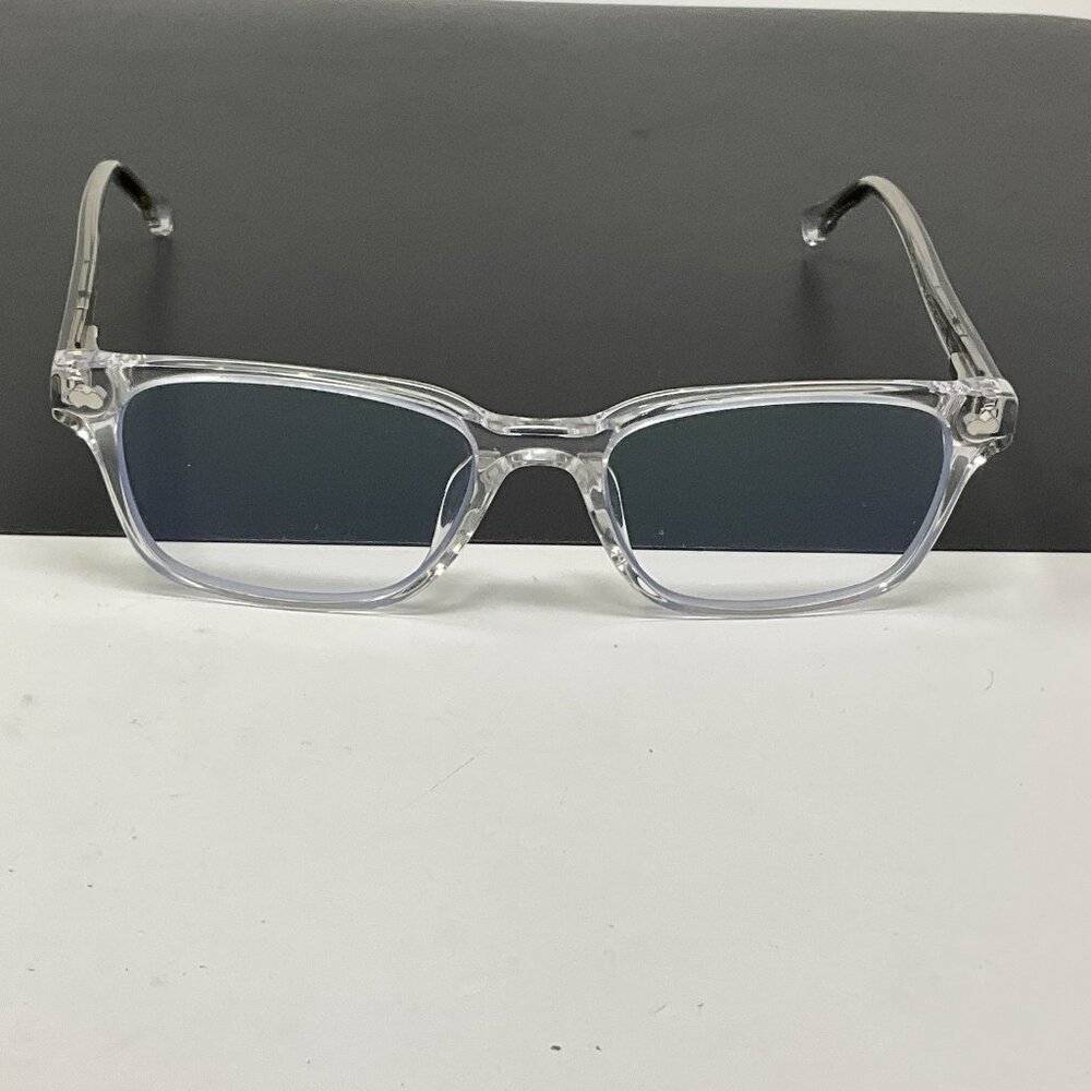 Pair The Finley Crustal Clear Rectangle Eyeglasses Frames 50-17-140